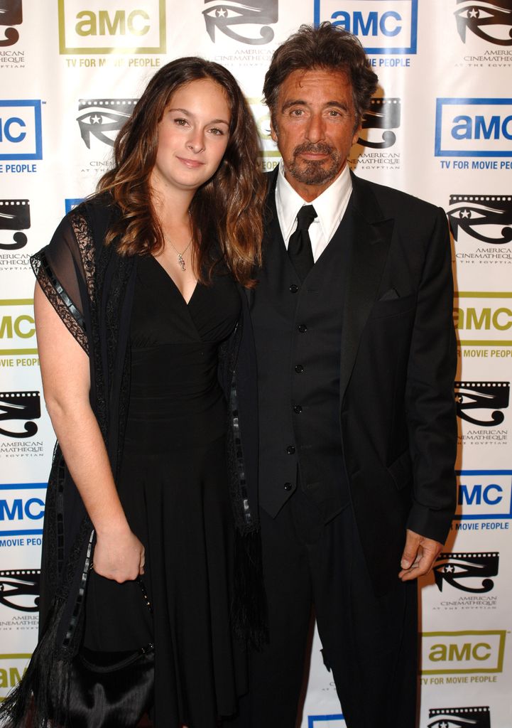 Al Pacino and daughter Julie at the 20th Annual American Cinematheque Award Honoring Al Pacino in 2005