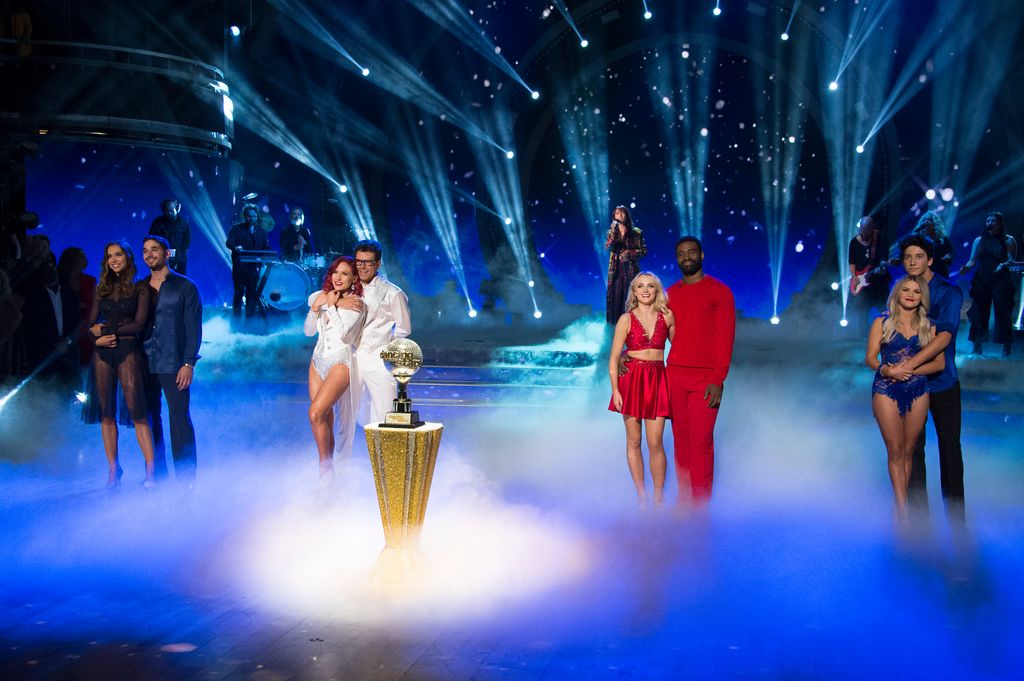 ALEXIS REN, ALAN BERSTEN, SHARNA BURGESS, BOBBY BONES, EVANNA LYNCH, KEO MOTSEPE, WITNEY CARSON, MILO MANHEIM on Dancing with the Stars season 27 in 2018