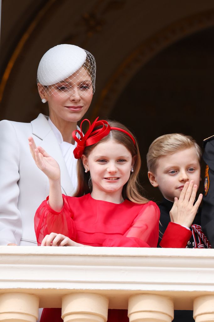 Princess Charlene shares twins Prince Jacques and Princess Gabriella with Prince Albert
