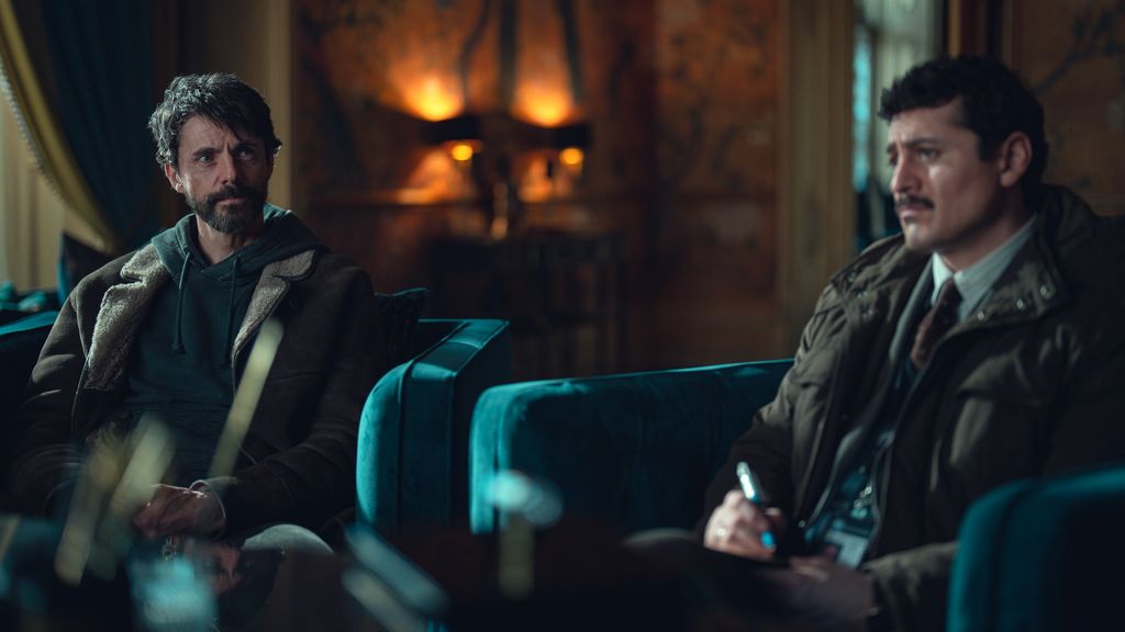 Alexej Manvelov and Matthew Goode in the hit show Dept Q