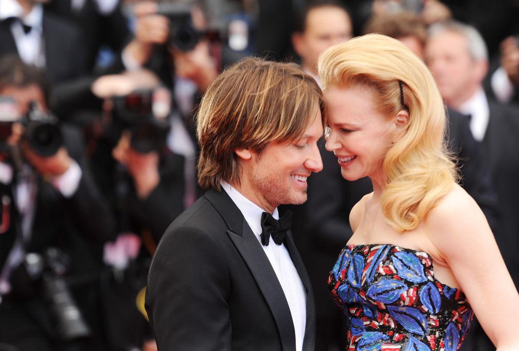 keith urban and nicole kidman on red carpet 