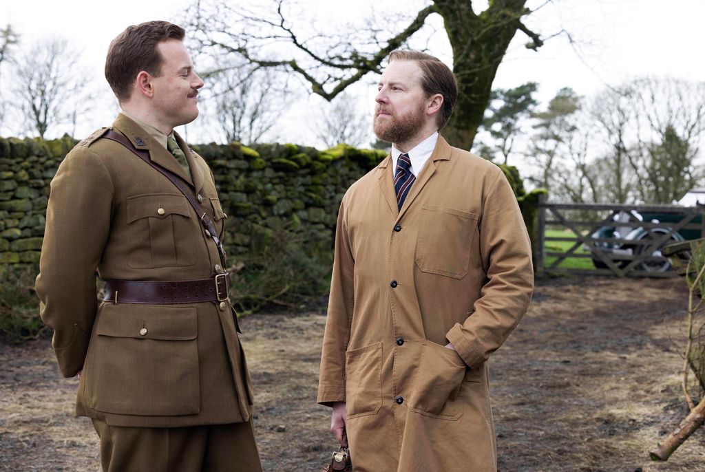 Callum Woodhouse and Samuel West in 