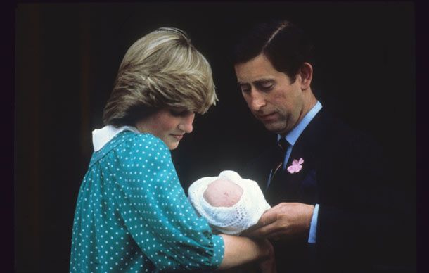 Prince Charles was the first royal father to be present during labour