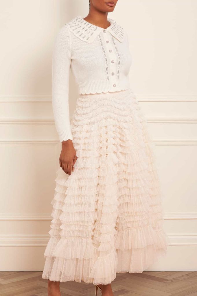 Needle & Thread tulle skirt