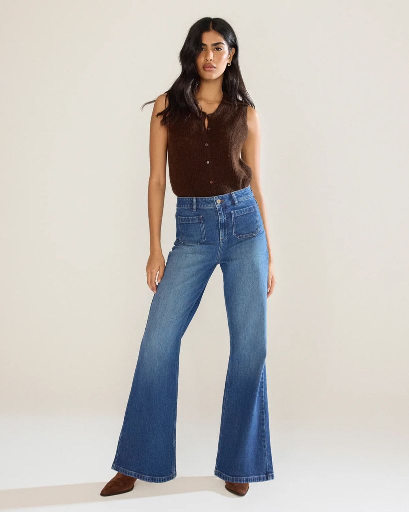 Nobody's Child patch pocket jeans