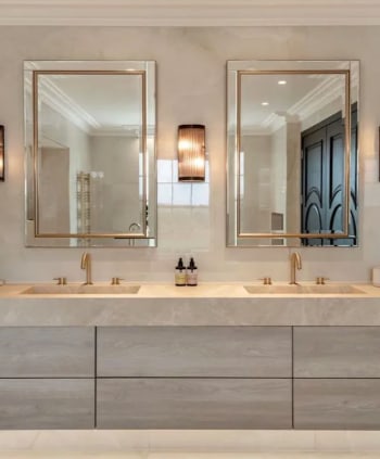 Une photo de l'évier de Mark et Michelle 