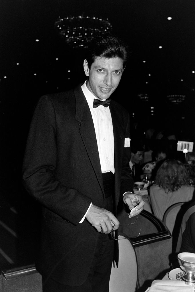 Jeff Goldblum attends an event at the Beverly Hilton Hotel in Beverly Hills, California, on September 21, 1983. (Photo by Marissa Roth/WWD/Penske Media via Getty Images)