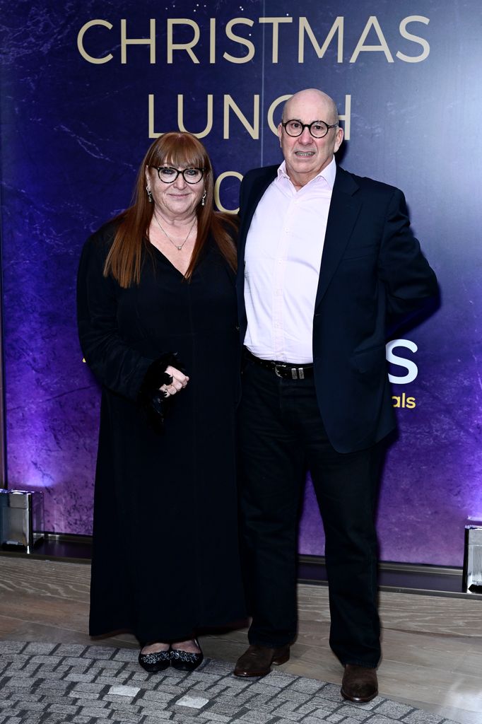 Sue Sheehan and Steve Sheehan at the 'TRIC Christmas Lunch 2023' at The London Hotel