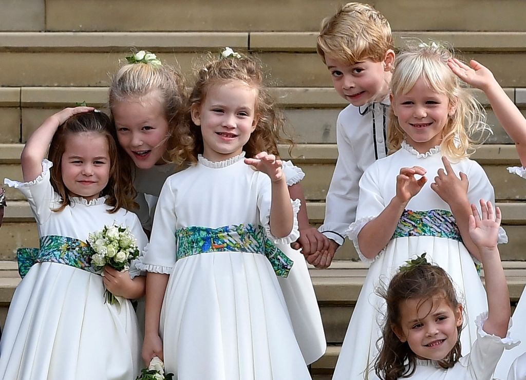 The young royal made the sweetest flower girl at the wedding of Princess Eugenie and Jack Brooksbank in October 2018. Isla was joined by Princess Charlotte, her sister Savannah, Maud Windsor, Theodora Williams and Mia Tindall.