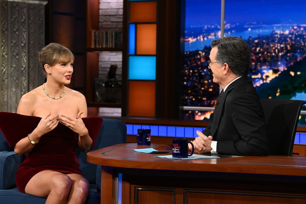 Taylor on The Late Show with Stephen Colbert