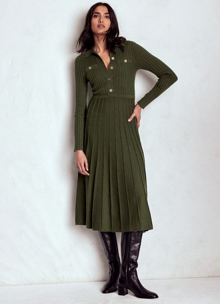 Boden green dress