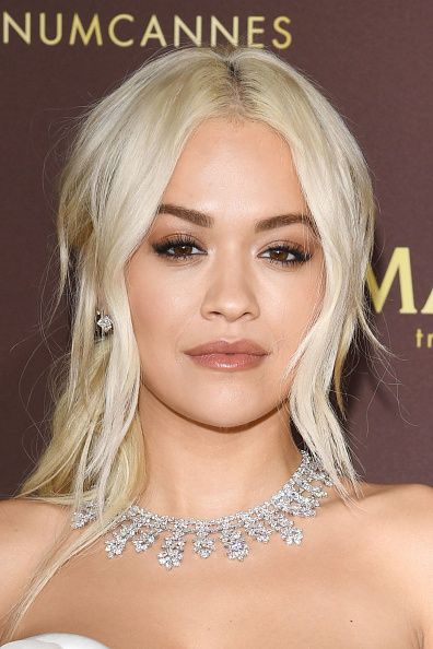 Rita went bleach blonde for the 2019 Cannes Film Festival 