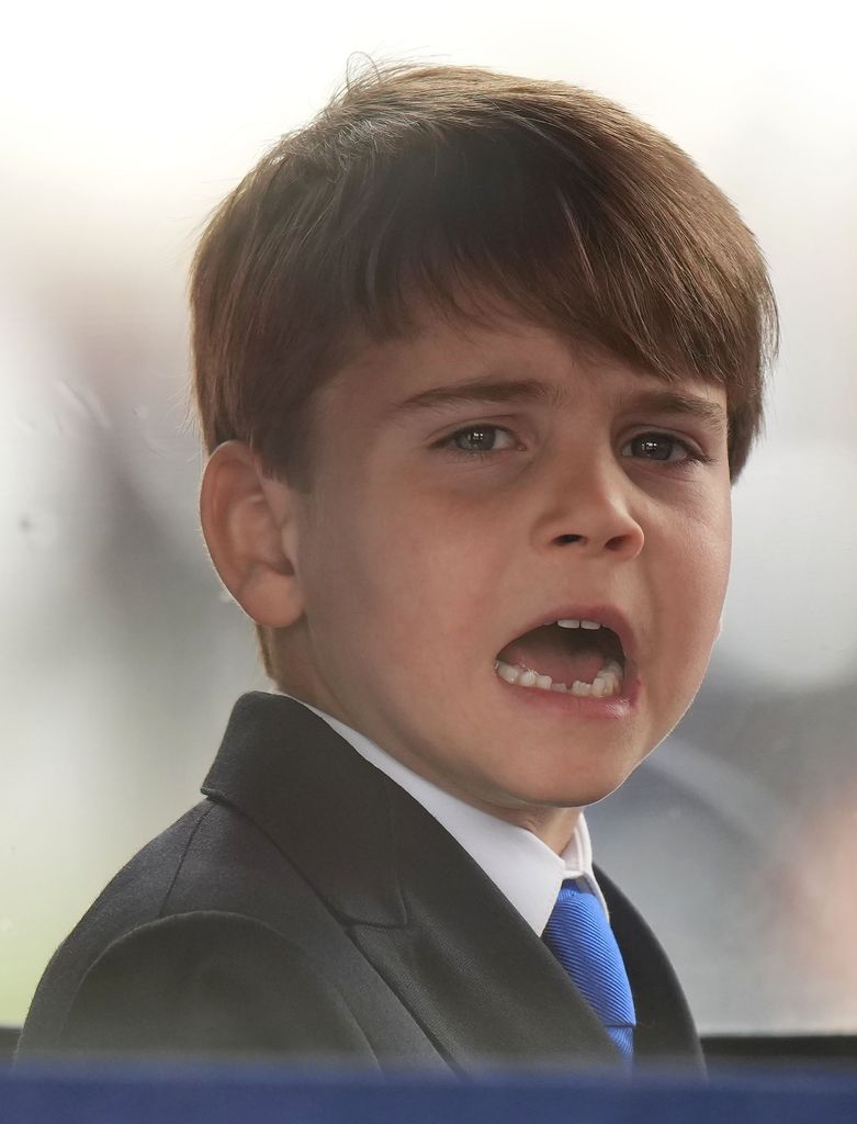 Prince Louis attends Trooping the Colour