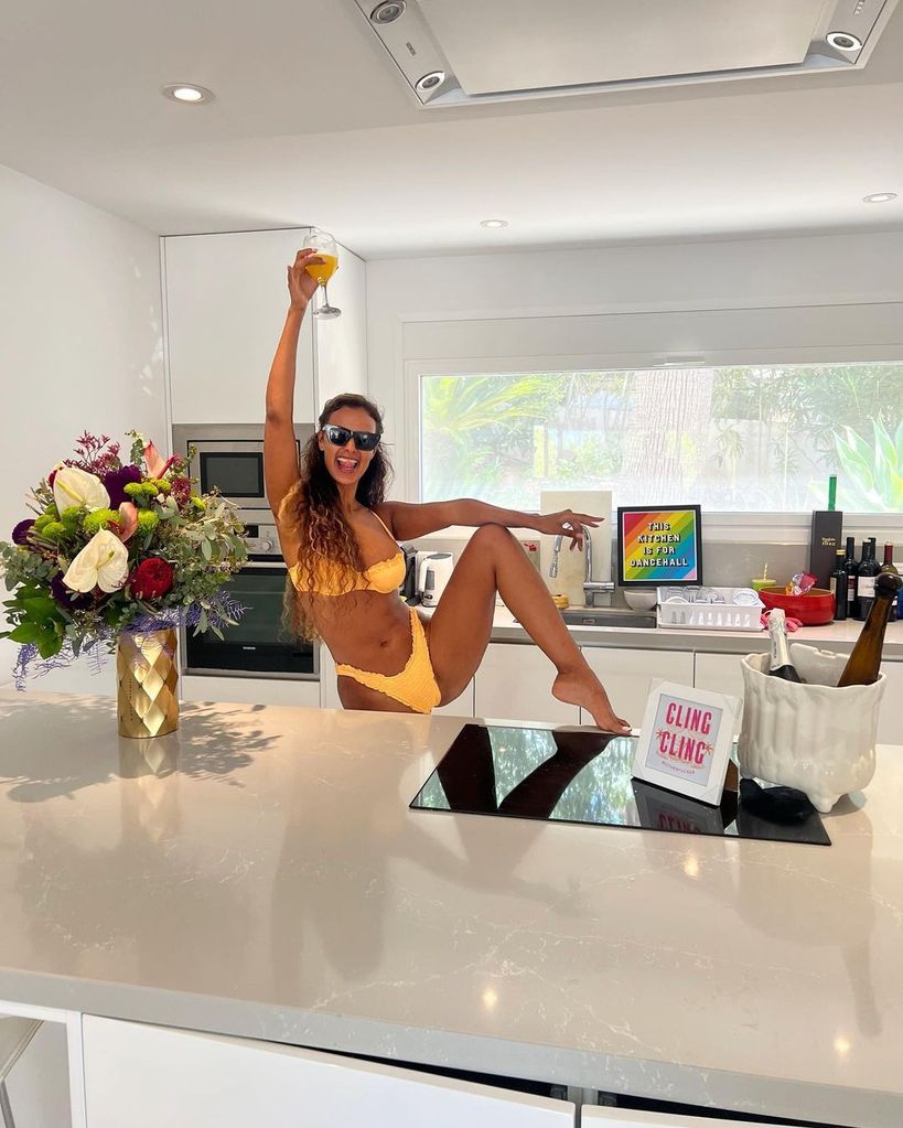 Maya Jama celebrated her birthday in Ibiza