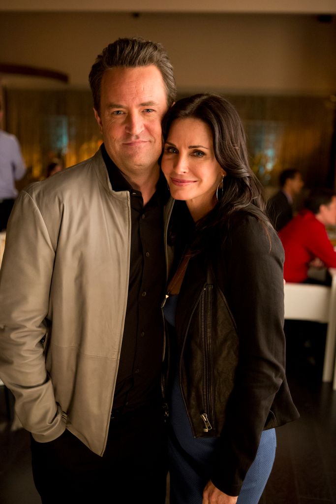 Courteney Cox and Matthew Perry