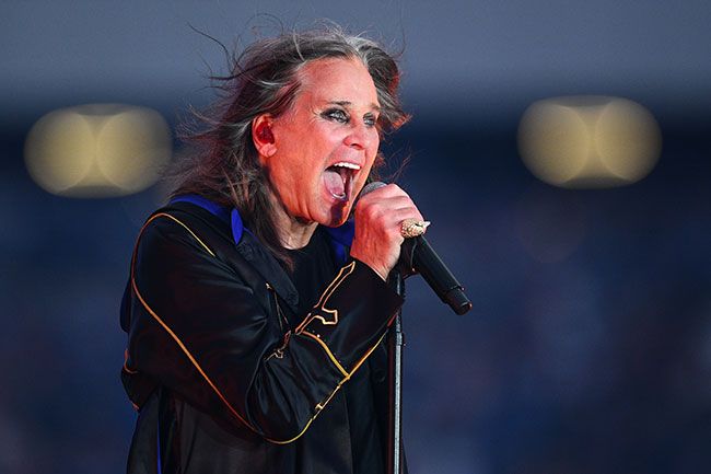 Ozzy on tour in America in 2022