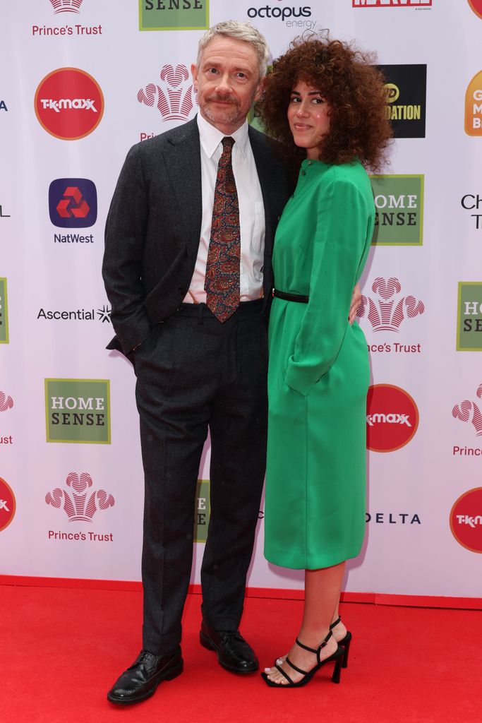 couple on red carpet at prince's trust awards 