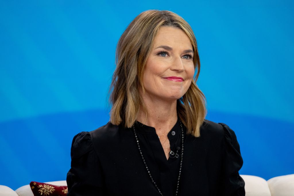 Savannah Guthrie in the Today Show studios 