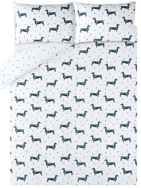 Dachshund duvet shop cover asda