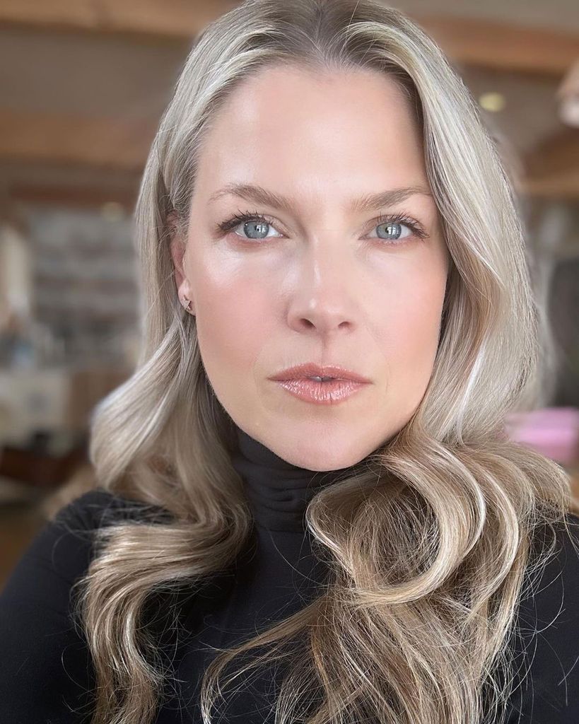 She maintains her glow with hydrating products and ice plunges