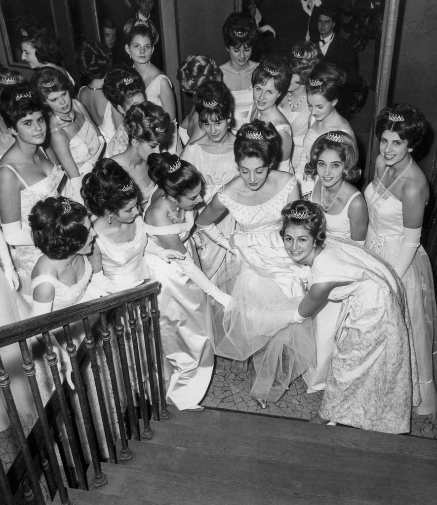 young girls at debutante ball