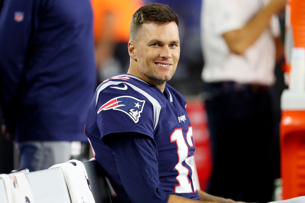 Tom Brady lors d'un match de la NFL