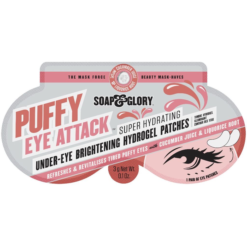 Soap & Glory Puffy Eye Attack Under Eye Brightening Hydrogel Patches