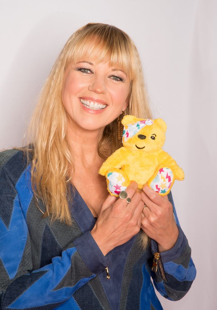 Sara Cox is pictured at BBC Children in Need Rocks the 80s at SSE Arena