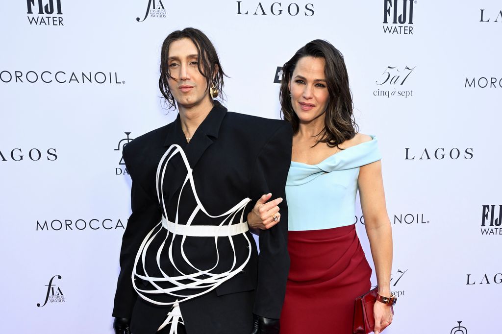 Adir Abergel and Jennifer Garner at the 8th Annual Fashion Los Angeles Awards held at The Beverly Hills Hotel 