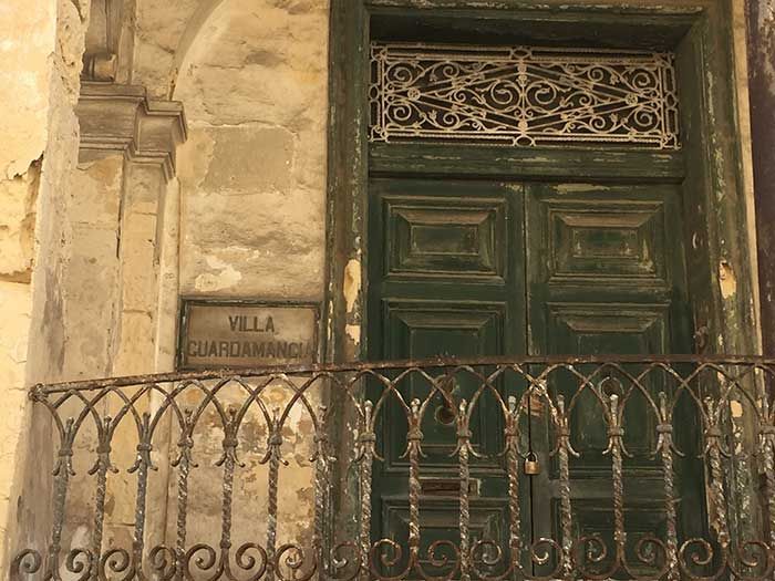 the queen prince philip house malta door