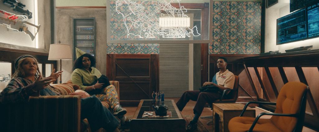 Scene from I'm a Virgo featuring Carmen Ejogo, Olivia Washington and Brett Gray