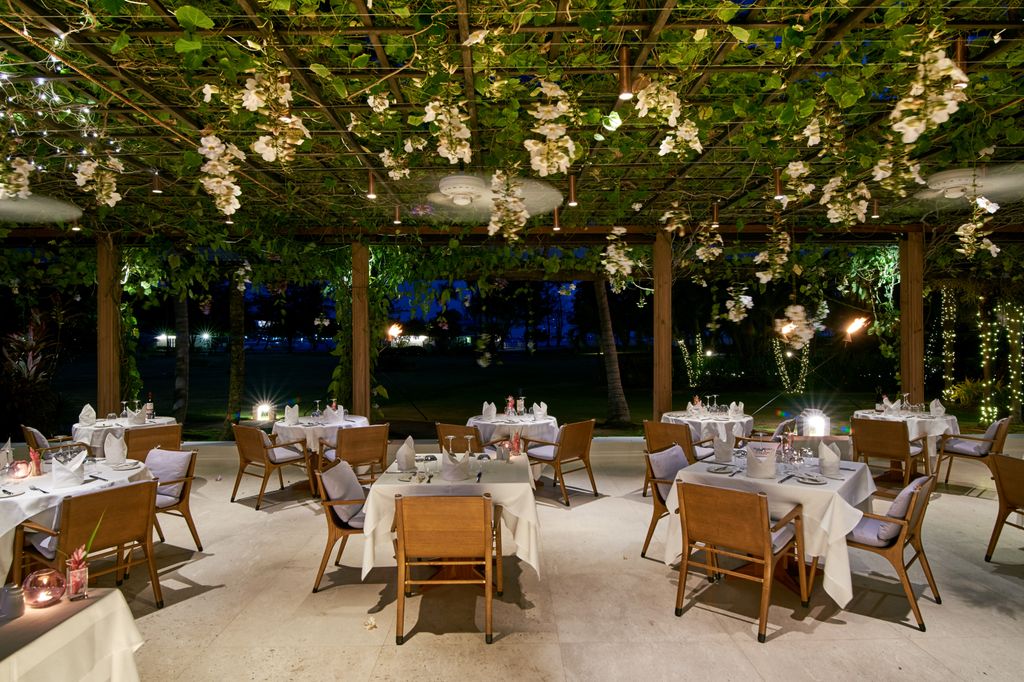 The fine dining Rhodes restaurant was created by British chef Gary Rhodes