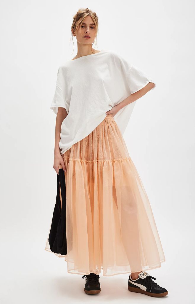 Free People tulle skirt