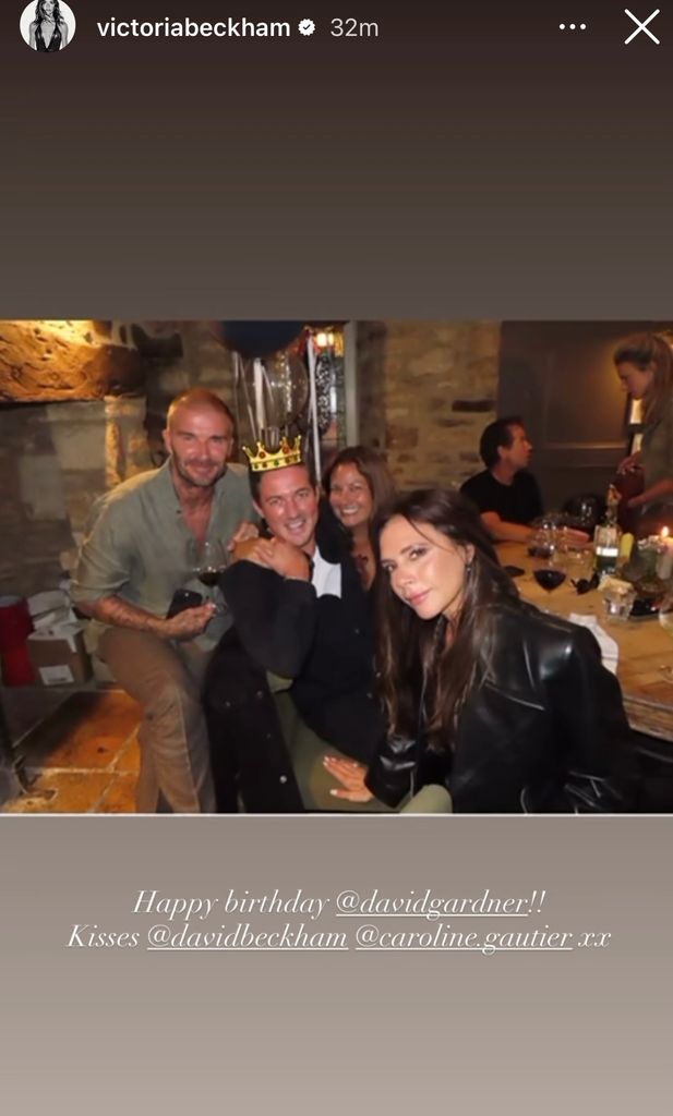 Victoria looked incredible in her biker jacket