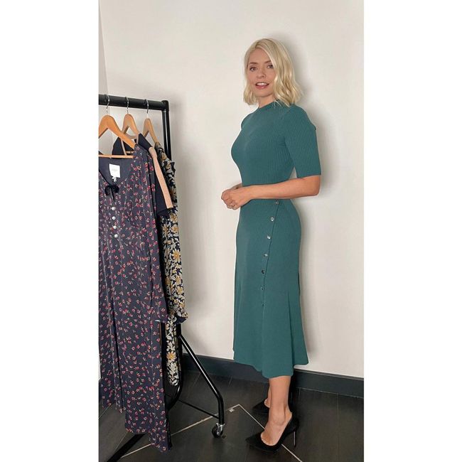 holly willoughby maje dress