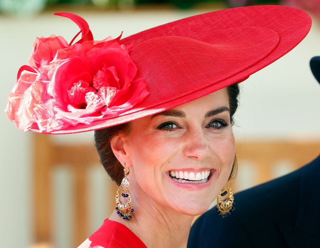 Kate Middleton, Princess of Wales, attends day four of Royal Ascot 2023 at Ascot Racecourse on June 23, 2023 in Ascot, England. 