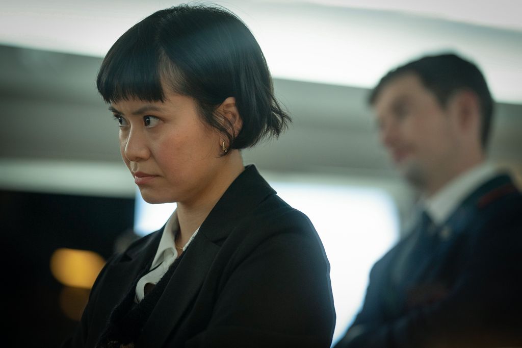 Katie Leung as Rachel Zhu 