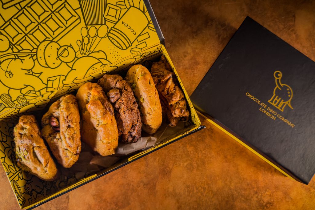 The Chocolate Dino Company has delicious gift boxes for Christmas