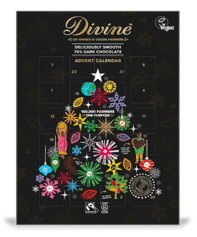 divine chocolate advent calendar 
