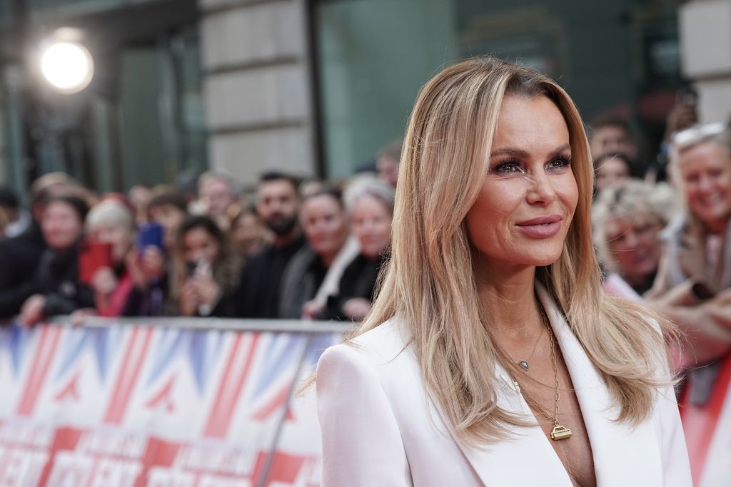 Amanda Holden, arrive pour les auditions Britain's Got Talent au London Palladium, Soho, à Londres. 