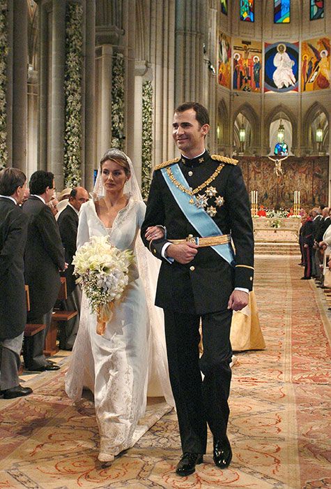 letizia prince felipe spain royal wedding