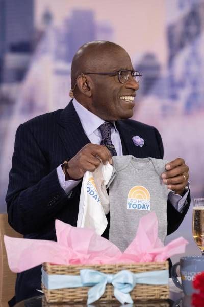 Al Roker announcing he is about to become a grandfather