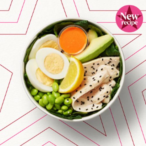 Pret Chicken and egg protein bowl