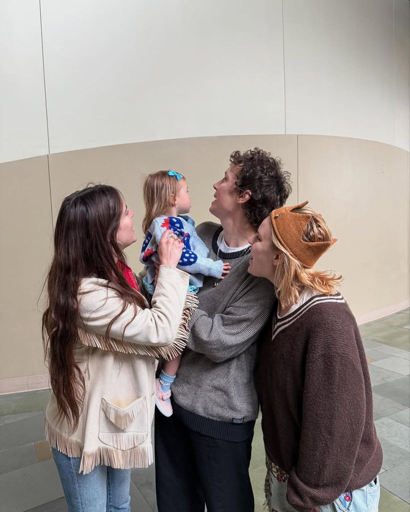 Scout and Tallulah Willis with Louetta