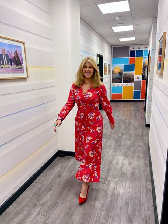 Kate Garraway Floral Dress