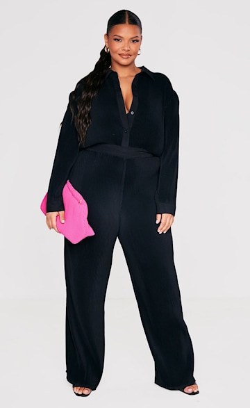 pretty little thing black jumpsuit