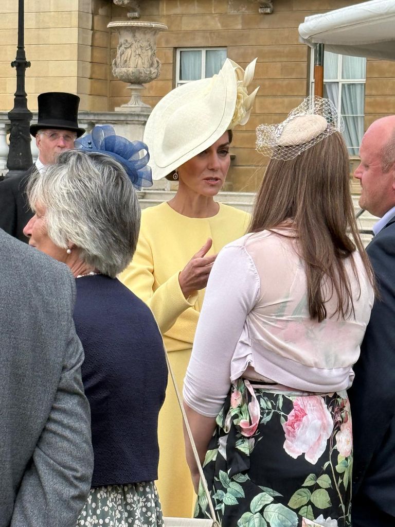 Princess Kate in yellow dress