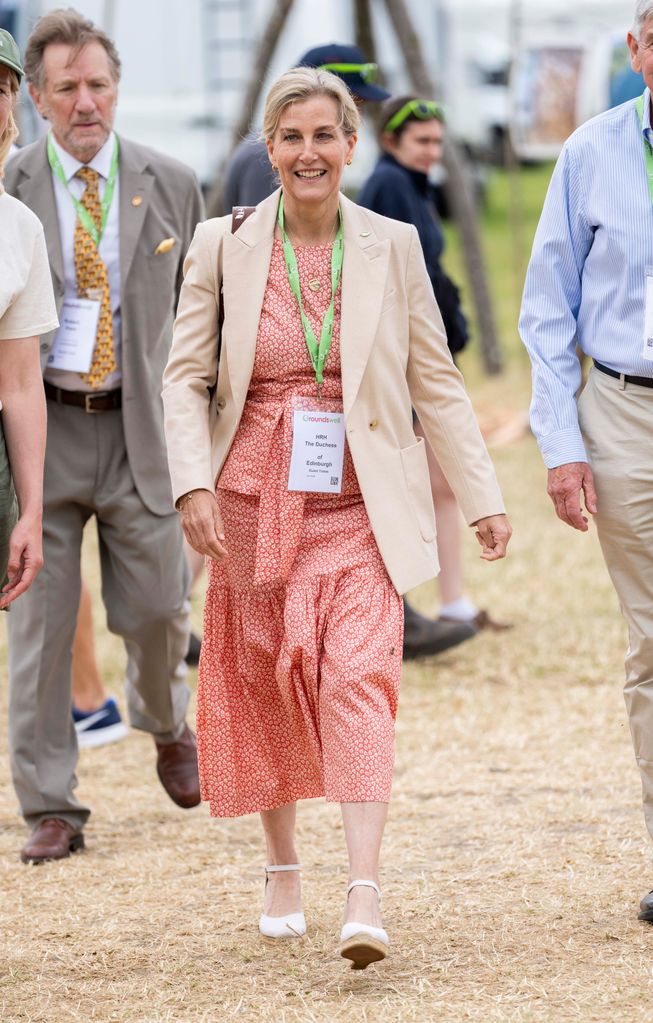  Sophie, Duchess of Edinburgh in her capacity as Honorary President of LEAF (Linking Environment and Farming) visits the Groundswell Agricultural Festival Show at Lannock 