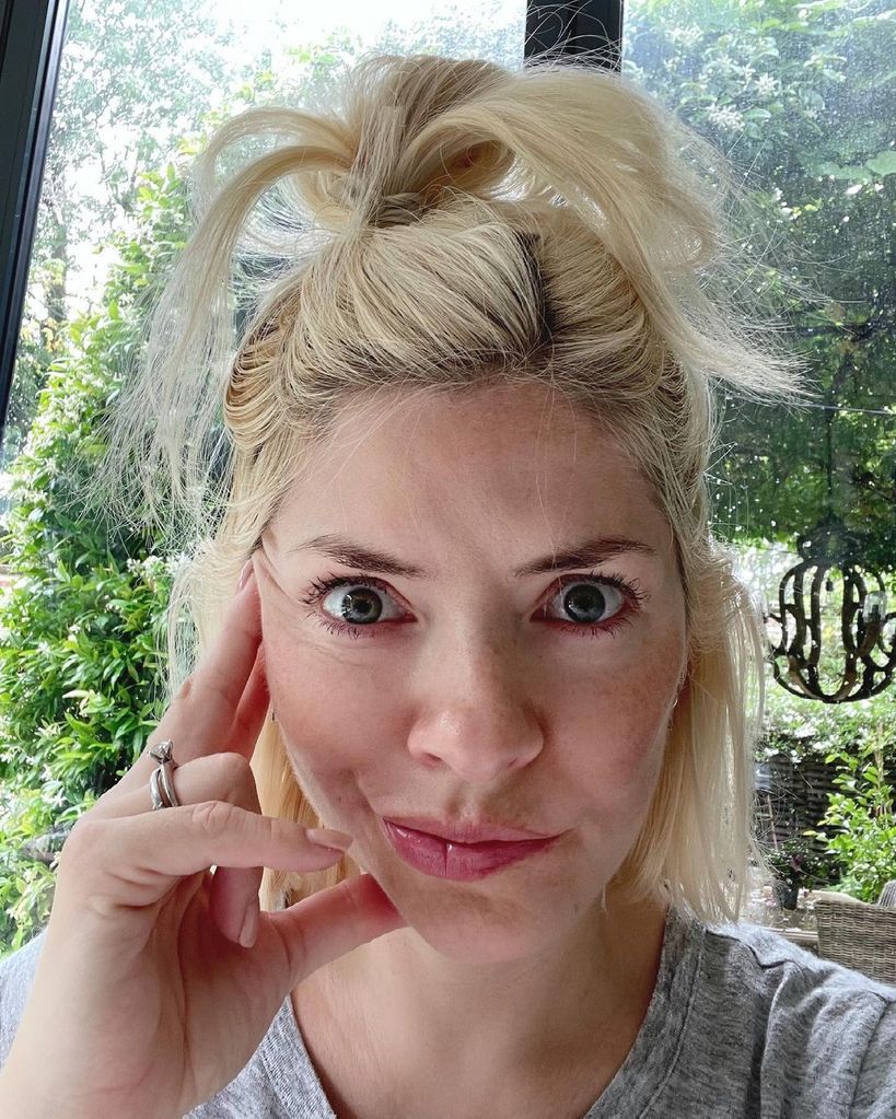 Holly Willoughby shares a glimpse of her garden