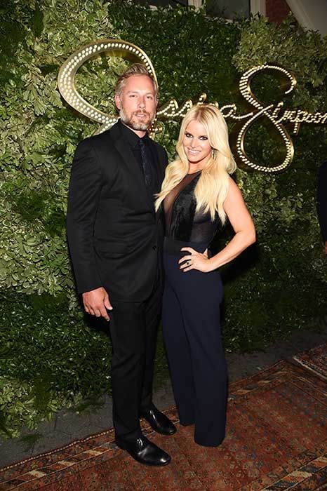 Jessica Simpson with Eric Johnson 